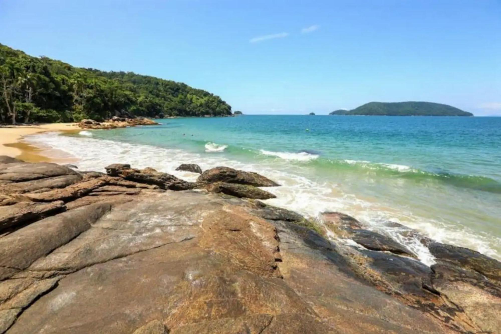 Apartamento 2 Novissimo E Bem Localizado - Ubatuba-Sp Kültér fotó