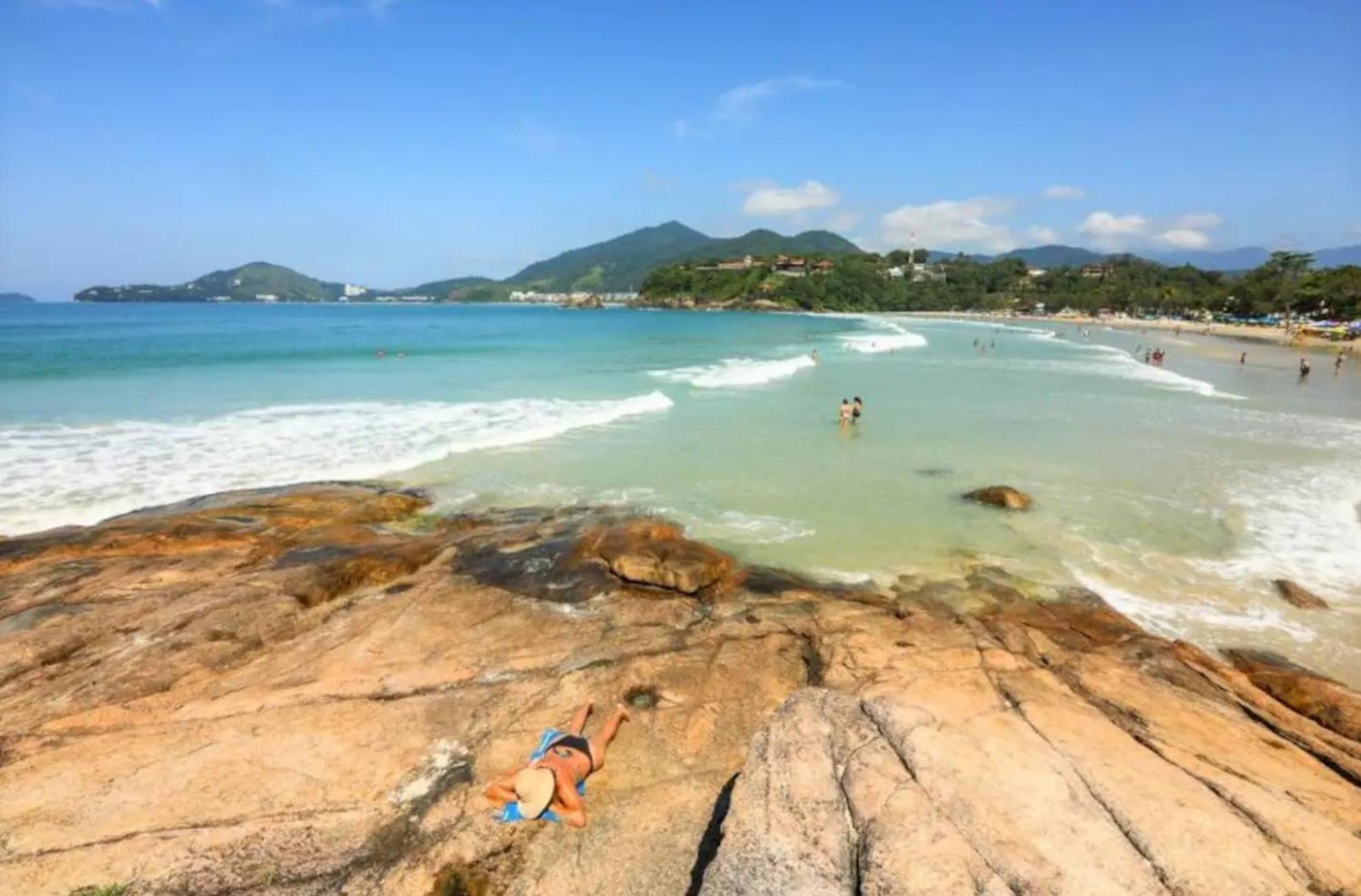 Apartamento 2 Novissimo E Bem Localizado - Ubatuba-Sp Kültér fotó